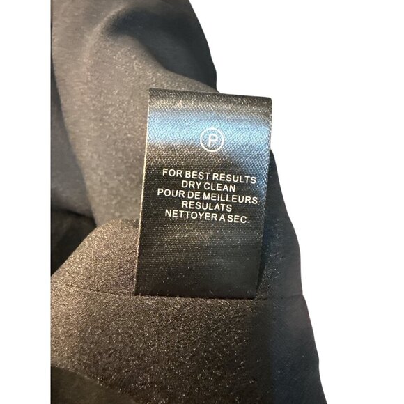 Halston Heritage Fit & Flare Cap Sleeve Black Dress Size 2 MSRP $425 NWT - Picture 7 of 9